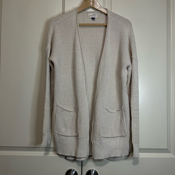 Universal Thread Sweaters - Universal Thread Women's Light Beige Cardigan